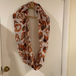 Baltimore Orioles Orange and Black Infinity Scarf
